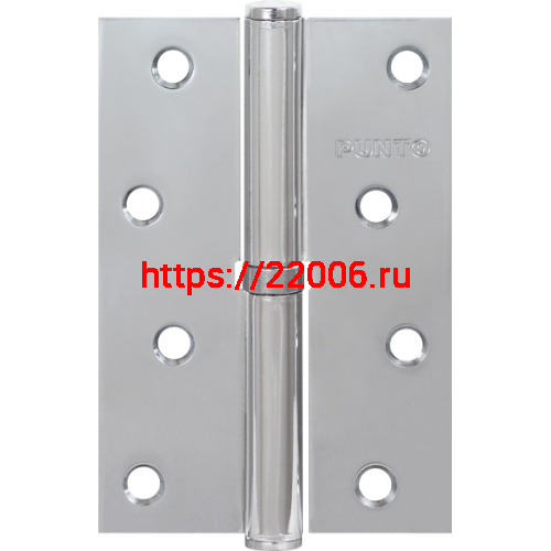 Петля Punto (Пунто) съемная IN4100SR CP правая (113-4 100х70х2.5) хром