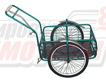 Велоприцеп Пчелка-2 (г/п 100кг, колеса 20",вес 16кг) разборная рама