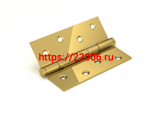 Петля Fuaro (Фуаро) универсальная IN4200U PB (2BB 100x75x2,5) латунь