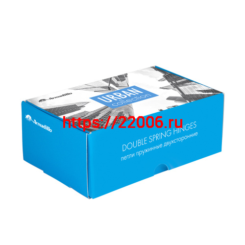 Петля Armadillo (Армадилло) пружинная Aldeghi ALH.125.5 SC мат. хром фото 4