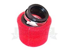 Фильтр воздушный нулевого сопротивления поролон, ЦИЛИНДР (d=45 мм), (под углом 45гр,) PVK 28/30