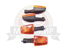 Боковой фонарь (BF-01)  квадратный без лампочек (ТСП) (компл. 4 шт) (Россия)