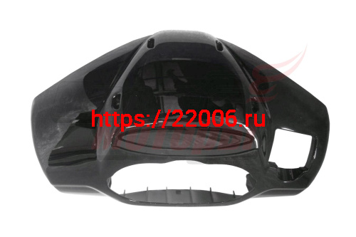 Облицовка спидометра верхняя чёрная ТАСО
