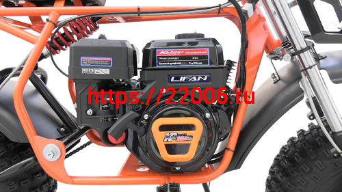 Мотоцикл СКАУТ-7 БОЦМАН 2, 8+ л.с., колеса GIANT, ФАРА, ЭЛ.СТ. перед и зад подв. фото 4