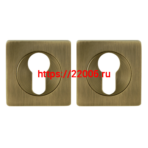 Накладка Ajax (Аякс) под цилиндр ET.K.JK51 (ET JK) ABG-6 зелёная бронза Накладка Ajax (Аякс) под цилиндр ET.K.JK51 (ET JK) ABG-6 зелёная бронза