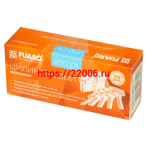 Цилиндровый Fuaro (Фуаро) механизм (200 ZA/80) 2000ZAKey80(35+10+35) CP хром 5Key фото 2 Цилиндровый Fuaro (Фуаро) механизм (200 ZA/80) 2000ZAKey80(35+10+35) CP хром 5Key фото 2