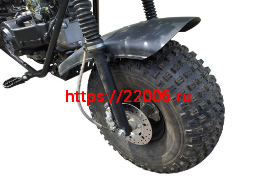 Трицикл ТРИТОН 5 (на базе Скаут-11) резина 22х11-8" фото 3