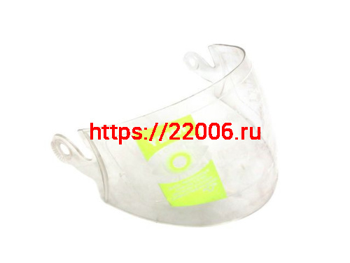 Стекло для мотошлема 801 прозрачное Стекло для мотошлема 801 прозрачное