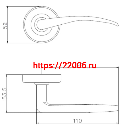 Ручка Punto (Пунто) анодированная LM/AN R.H50.015 BL-24 черный фото 3 Ручка Punto (Пунто) анодированная LM/AN R.H50.015 BL-24 черный фото 3