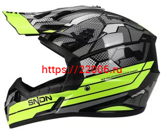 Мотошлем 801 серо-зеленый (L) Мотошлем 801 серо-зеленый (L)