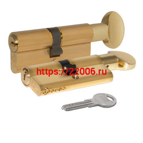 Цилиндровый механизм Kale kilit (Кале килит) с вертушкой 164 SM/68 (26+10+32) mm латунь 5 кл. Цилиндровый механизм Kale kilit (Кале килит) с вертушкой 164 SM/68 (26+10+32) mm латунь 5 кл.