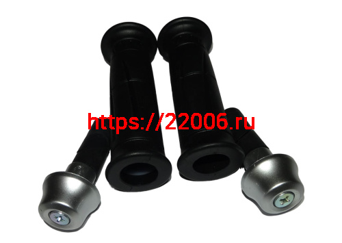 Ручка руля правая (газа) WIZARD LED в сборе (с резинкой) + ручка левая (резинка) (096+097) фото 2 Ручка руля правая (газа) WIZARD LED в сборе (с резинкой) + ручка левая (резинка) (096+097) фото 2