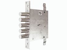 Замок Mettem (Меттэм) врезной сувальдный ЗВ8 140.1.0-18 с тягами, 5 кл.