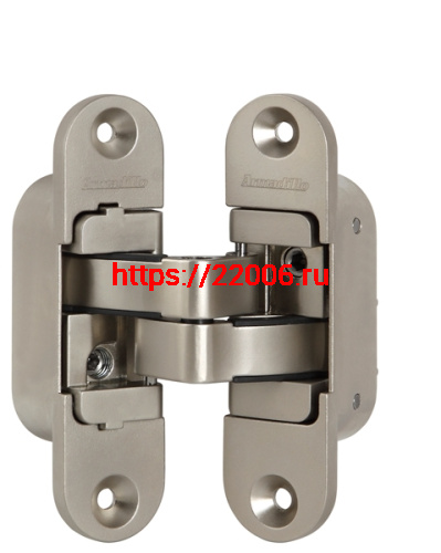 Петля Armadillo (Армадилло) скрытой установки U3D4200L SN левая (Architect 3D-ACH 40) мат. никель 40 кг Петля Armadillo (Армадилло) скрытой установки U3D4200L SN левая (Architect 3D-ACH 40) мат. никель 40 кг